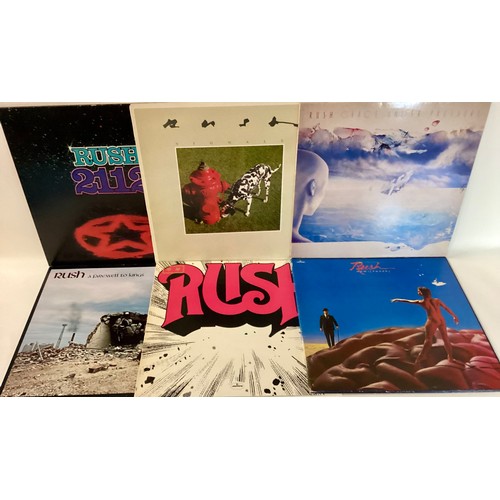 150 - VINYL ALBUMS FROM RUSH X 6. In this selection on Phonogram Records we have titles to include - A Far... 