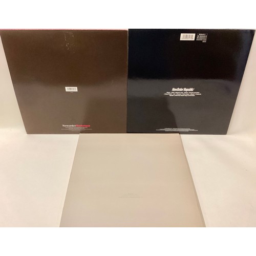 195 - NEW ORDER VINYL LP RECORDS X 2 + 12” SINGLE. All found in Ex condition we have a copy of ‘Technique’... 