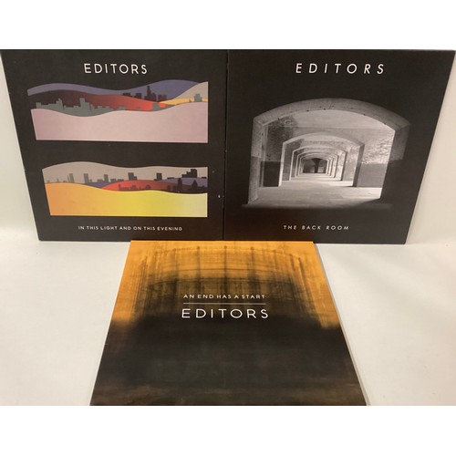 126 - THE EDITORS VINYL LP RECORDS X 3. Here we find copies of ‘An End Has A Start - In This Light And On ... 