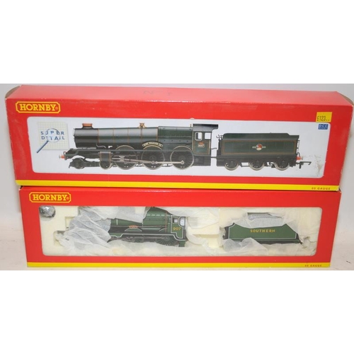 127 - 2 x Hornby OO gauge Locomotives, Schools Class V Dulwich ref:R2124 and King Class King William III r... 