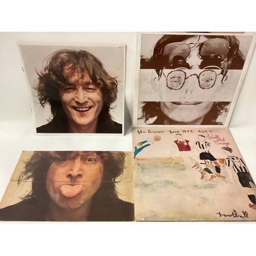 196 - JOHN LENNON VINYL LP RECORDS X 5. This selection all come in Ex conditions with following Titles - S... 