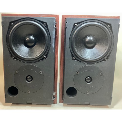 502 - PAIR OF MISSION SPEAKERS ON STANDS. Here we have a pair of Mission 760i-SE speakers complete with me... 