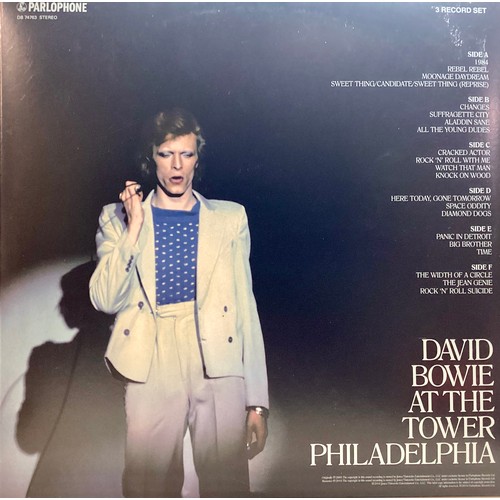 165 - DAVID BOWIE ‘LIVE’ REMASTERED  3LP SET. This vinyl was recorded At The Tower Philadelphia and has be... 