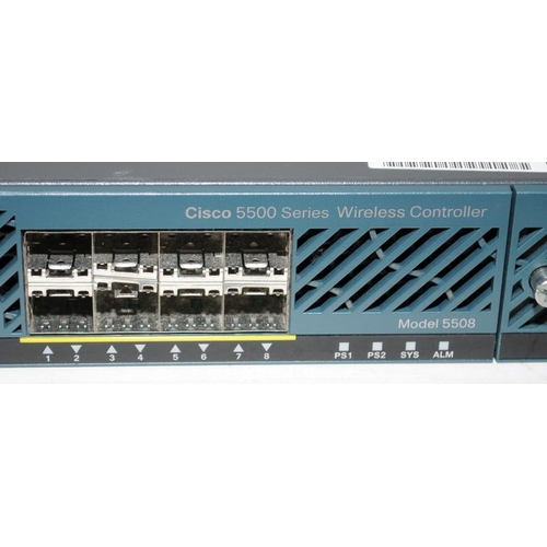 350 - Cisco air power 5500 ac wireless controller. Removed from a working environment