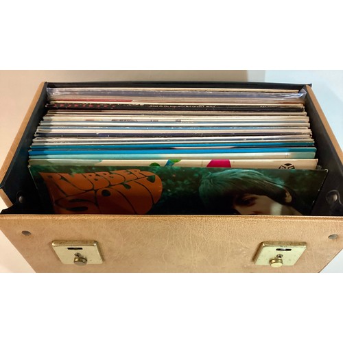 135 - CASE OF ROCK RELATED VINYL LP RECORDS. Artist’s here include - Supertramp - Beatles - Eric Clapton -... 