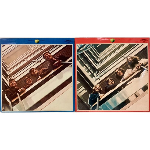 137 - BEATLES COLOURED VINYL LP RECORDS X 2. Here we have a copy of ‘The Beatles 1962-1966’ on Red coloure... 