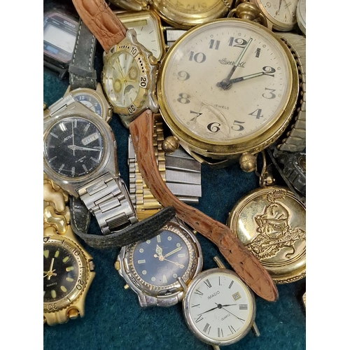 457 - A large collection of various wristwatches for spares/repairs.