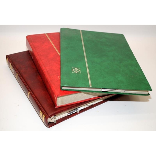 214 - Quantity of Stamp albums and stock books from around the world plus loose stamps to sort. Part of a ... 