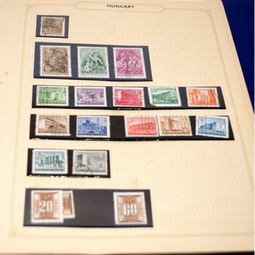 216 - Quantity of Stamp albums and stock books from around the world plus loose stamps to sort. Part of a ... 