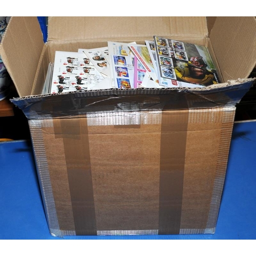 223 - Box containing a very large quantity of Royal Mail First Day Covers and postcard stamps