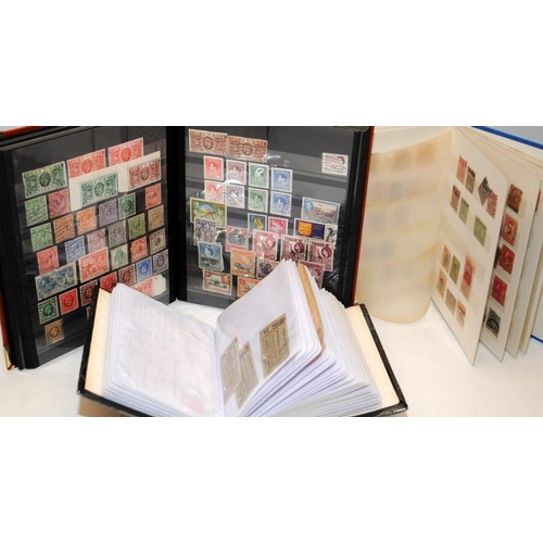 191 - Two small stock books with a nice selection of stamps including early examples c/w a small album of ... 