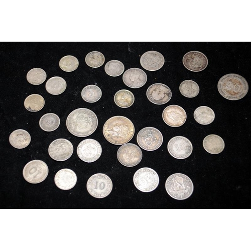 77 - Mauritius/Ceylon/Settlements mixed silver coins