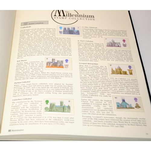 192 - The Millennium Stamp Collection. A philatelic chronicle of 1000 years of British history. A Westmins... 