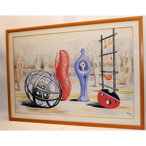 164 - Henry Moore ltd edition print 