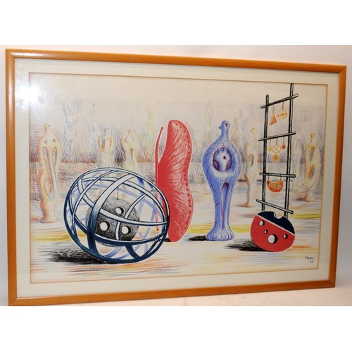 164 - Henry Moore ltd edition print 