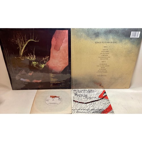 147 - ECHO & THE BUNNYMEN VINYL LP RECORDS X 2. Titles here include ‘Songs To Learn & Sing’ on Korona Reco... 