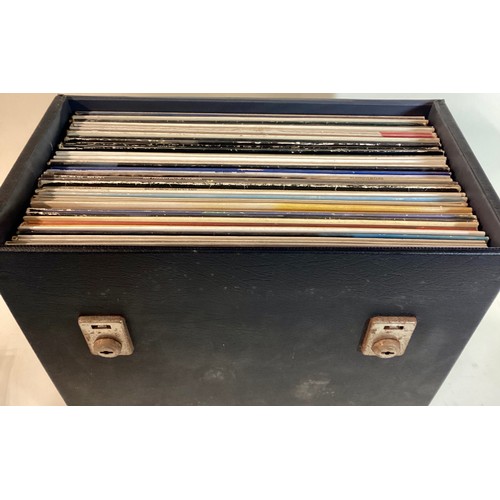 175 - CASE OF VARIOUS POP RELATED VINYL ALBUMS. This collection includes artists - Elton John - Michael Ja... 