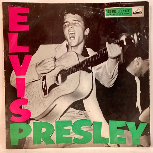 69 - ELVIS PRESLEY’S ROCK ‘N’ ROLL FIRST SELF TITLED HMV ALBUM. Original United Kingdom pressing of this ... 