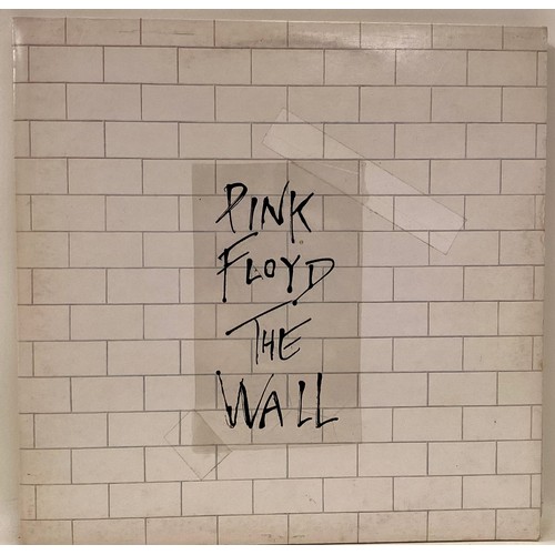 102 - PINK FLOYD ‘THE WALL’ ORIGINAL UK  DOUBLE VINYL LP. Found here in VG+ condition with the plastic alb... 