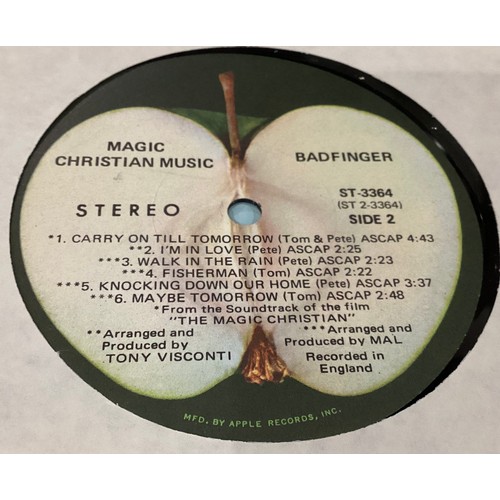 9 - BADFINGER ‘MAGIC CHRISTIAN MUSIC’ US RELEASED VINYL LP. Magic Christian Music is the second studio a... 