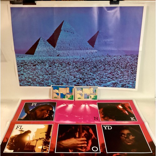 3 - PINK FLOYD 'DARK SIDE OF THE MOON' VINYL LP WITH SOLID BLUE TRIANGLE LABEL. Super addition to any co... 
