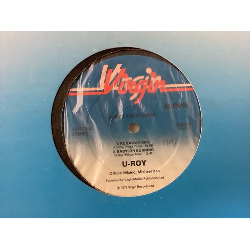 93 - SELECTION OF 6 REGGAE RELATED VINYL RECORDS. Artists here include - Gregory Isaac’s 10” - Third Worl... 