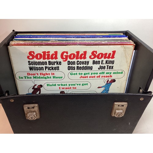 105 - CASE OF VARIOUS MOTOWN AND SOUL RELATED RECORDS. This is a nice collection to include artists - Smok... 