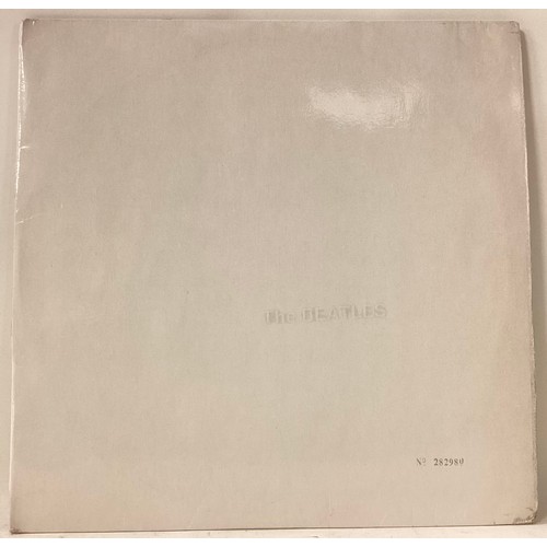 87 - THE BEATLES 'WHITE ALBUM' LP UK STEREO PRESSING. Here we find this double side opening album on Appl... 