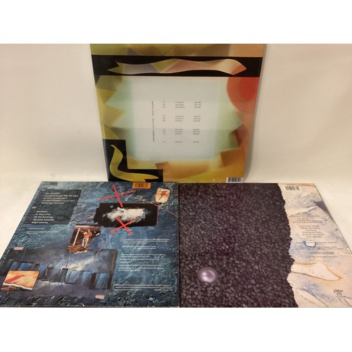 86 - BRIAN ENO COLLECTION OF 3 VINYL ALBUMS. Titles here are as follows - 'Shutov Assembly' double LP fou... 
