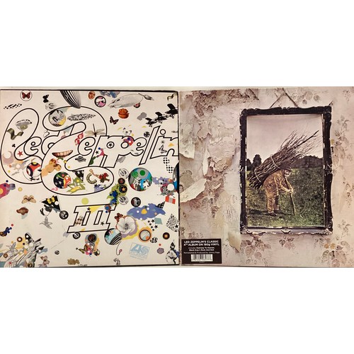 14 - LED ZEPPELIN - 3RD & 4TH - VINYL LP RECORDS. First up we have a copy of a reissued Led Zep 3 complet... 