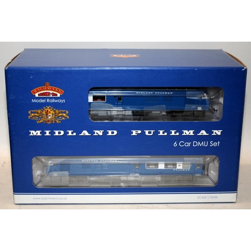 15 - Bachmann OO gauge Midland Pullman 6-Car DMU Set ref:31-255DC. Boxed