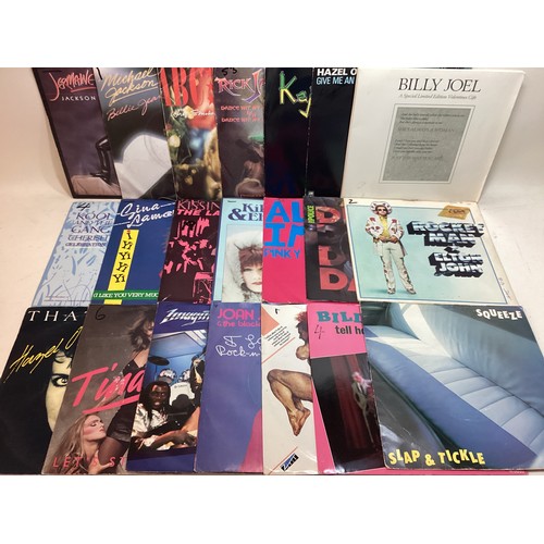 575 - LARGE CRATE OF VARIOUS 7” VINYL SINGLES. Found here is a mixture of genres and artists from mainly t... 