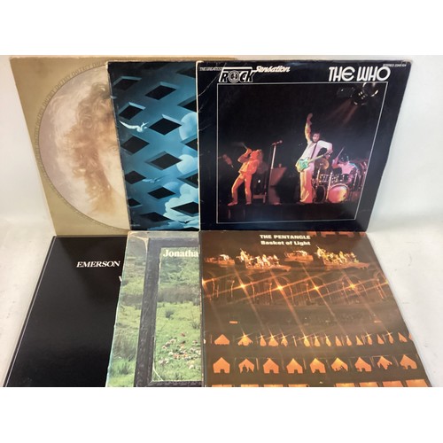 162 - VARIOUS CASE OF PROG & ROCK FROM 60’s AND 70’s. Artists here include - Pink Floyd - The Band - The N... 