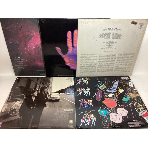 173 - VARIOUS ROCK RELATED VINYL ALBUMS X 5. Here we have vinyl albums from - Ringo Starr - George Harriso... 