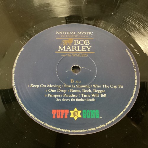 107 - BOB MARLEY AND THE WAILERS VINYL ALBUMS X 2. Copies found here are - Natural Mystic on Tuff Gong BMW... 