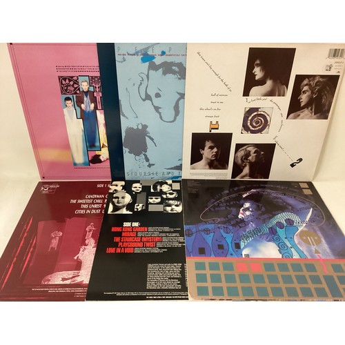 212 - COLLECTION OF 8 x SIOUXSIE AND THE BANSHEES VINYL LP RECORDS. TITLES ON OFFER HERE ARE: - A Kiss In ... 