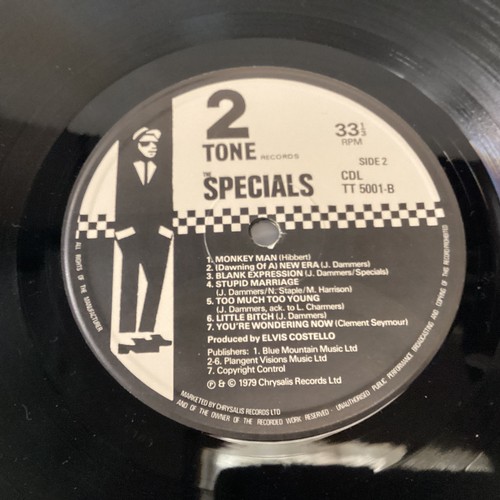 227 - 2 TONE VINYL LP RECORDS X 2. We have here The Selecter ‘Too Much Pressure’ on Chrysalis CDL TT 5002 ... 