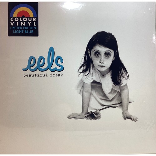 154 - EELS ‘BEAUTIFUL FREAK’ HMV EXCLUSIVE LIGHT BLUE VINYL ALBUM. Limited edition light blue coloured pre... 