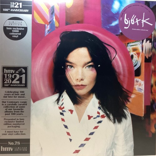 97 - BJORK - POST CERISE HMV LIMITED EDITION VINYL LP. This is still factory sealed and is a limited edit... 