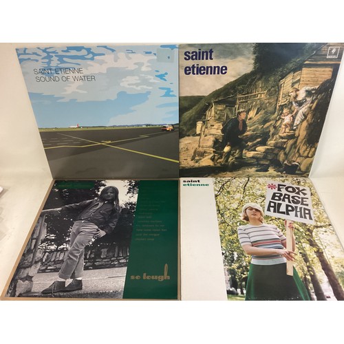 203 - ST ETIENNE VINYL LP RECORDS X 4. All vinyls found here in Ex conditions with the following titles - ... 