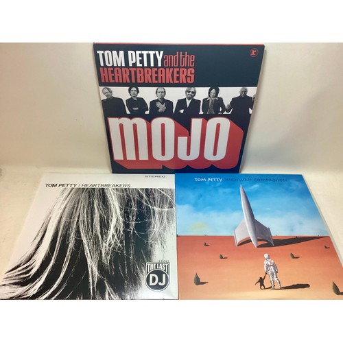 199 - TOM PETTY AND THE HEARTBREAKERS VINYL LP RECORDS X 3. This lot are all double albums complete with i... 