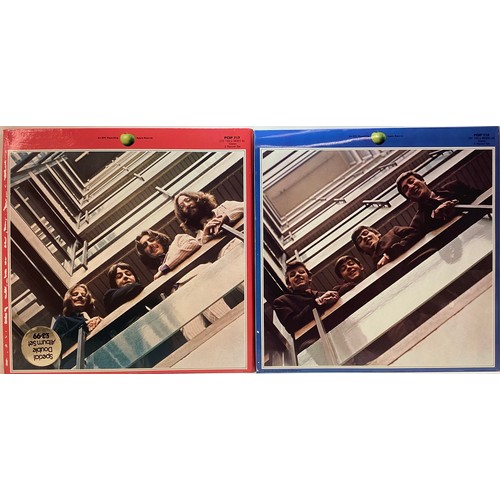 207 - BEATLES ALBUMS 1962/1966 - 1967/1970. These double albums are both containing many hits from the bac... 