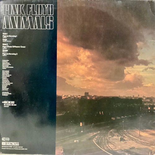 234 - PINK FLOYD FRENCH RELEASE OF ‘ANIMALS’. Found here in a gatefold sleeve housing a pink coloured viny... 