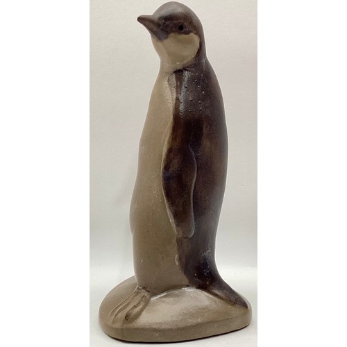 7 - Poole Pottery Stoneware small Penguin designed & modelled by Tony Morris 8.5