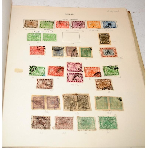 226 - 3 x Vintage Stanley Gibbons New Age British Empire Stamp Albums. A good selection of 1930's-40's emp... 