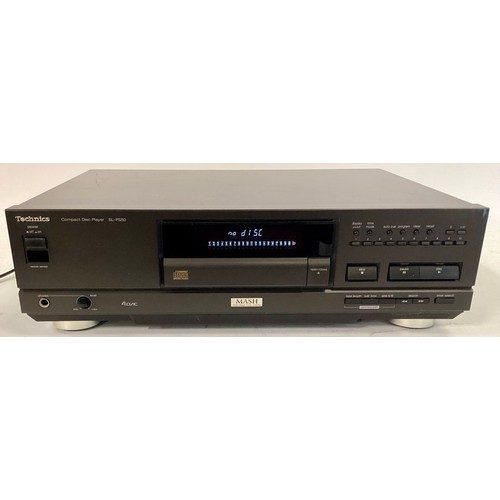 583 - TECHNICS COMPACT DISC PLAYER. This is model No. SL-PS50 and comes with remote control and powers up ... 