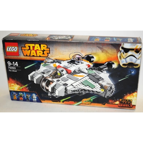 10 - Star Wars Lego: The Ghost ref:75053. Boxed and complete except for one glass dome, minifigures and b... 