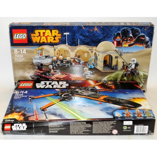 13 - Star Wars Lego: Poe's X-Wing Fighter ref:75102. Boxed, model 99% complete, a few non essential piece... 