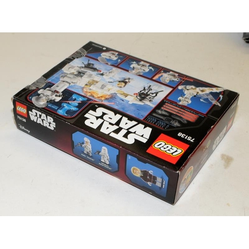 4 - Star wars Lego: Obi-Wan Kenobi ref:75109, boxed, built but minus build instructions. The Phantom ref... 