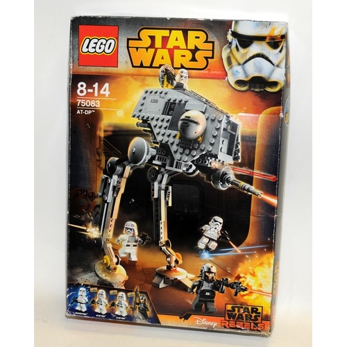 7 - Star Wars Lego: AT-DP ref:75083. Boxed and complete with minifigures and build instructions